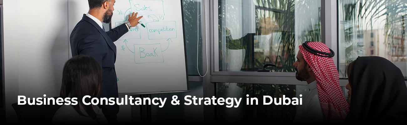 Business Consultancy & Strategy in Dubai Your Roadmap to Success Blog Banner