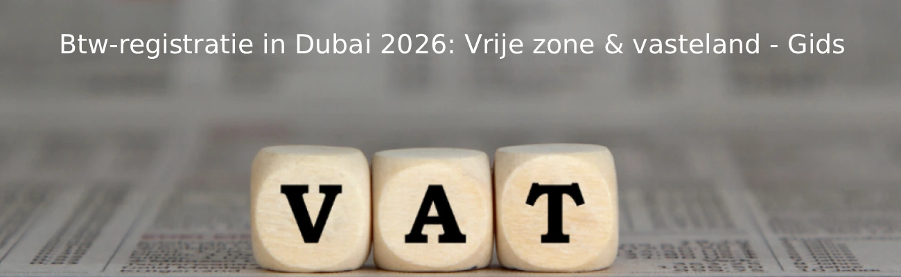 Btw-registratie in Dubai 2026 Vrije zone & vasteland - Gids
