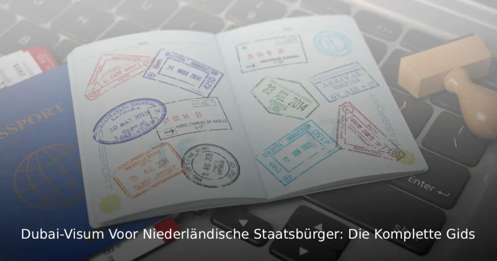 Dubai Visum Voor Niederländische Staatsbürger: Die Komplette Gids