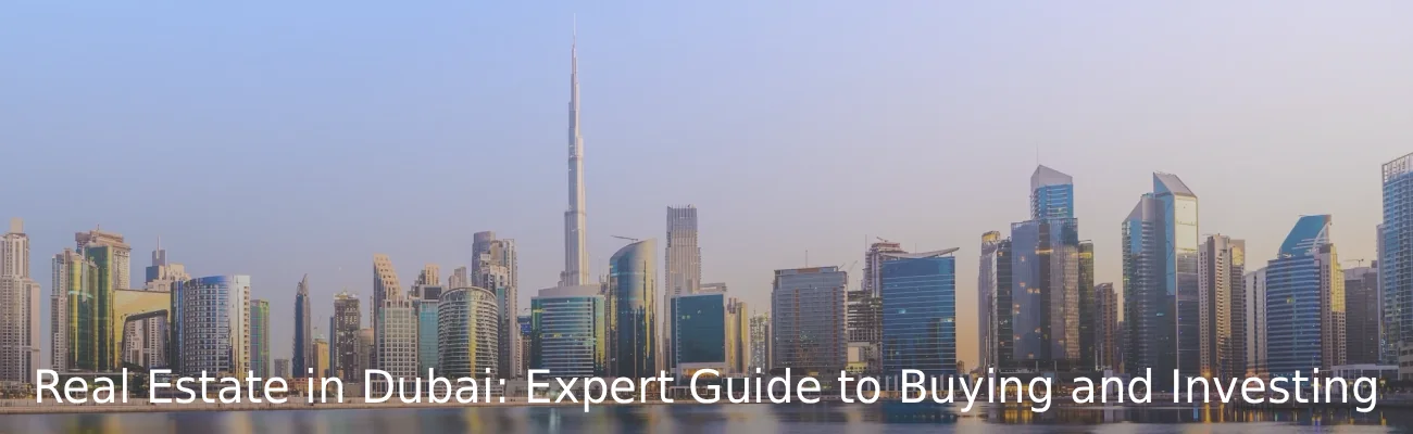 Real estate in Dubai English image