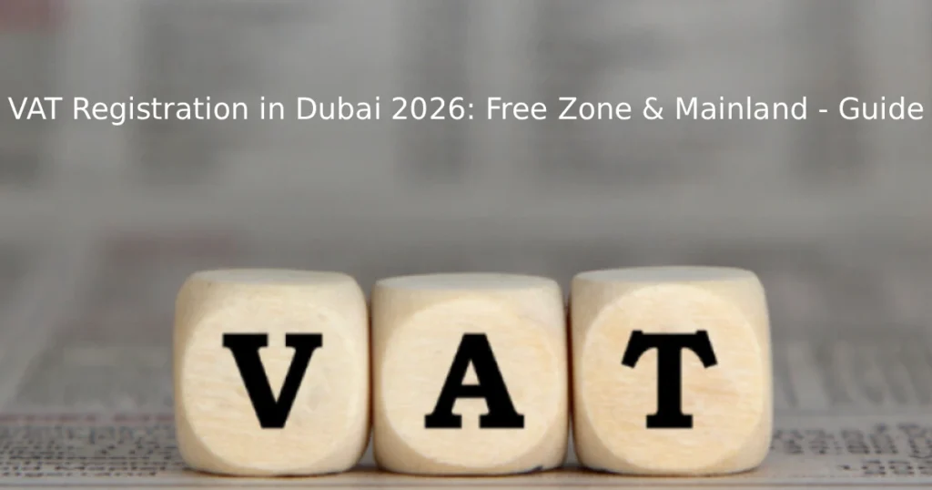 VAT Registration Dubai 2026: Free Zone & Mainland – Guide
