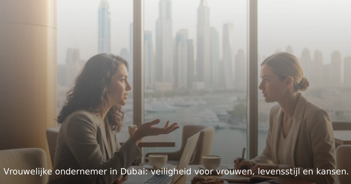 Female Entrepreneur in Dubai: Safety, Lifestyle & Opportunity