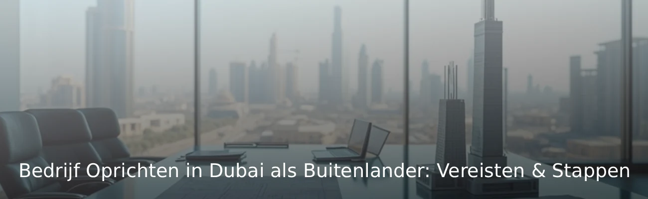 Bedrijf Oprichten in Dubai als Buitenlander Vereisten & Stappen