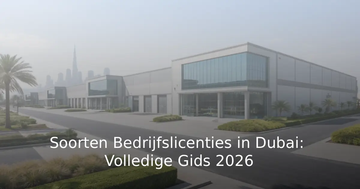 Types of Business Licenses in Dubai Complete Guide 2026