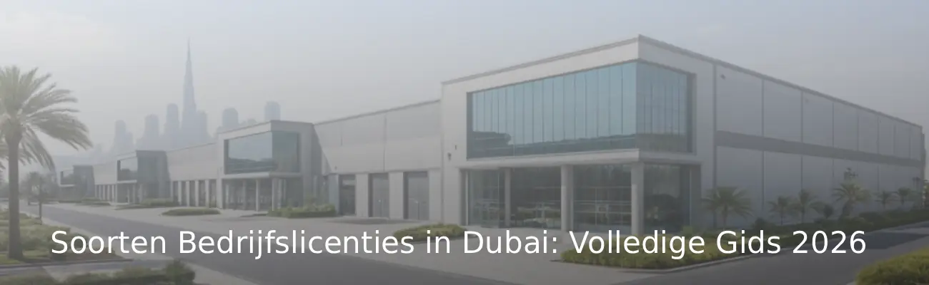 Soorten Bedrijfslicenties in Dubai Volledige Gids 2026