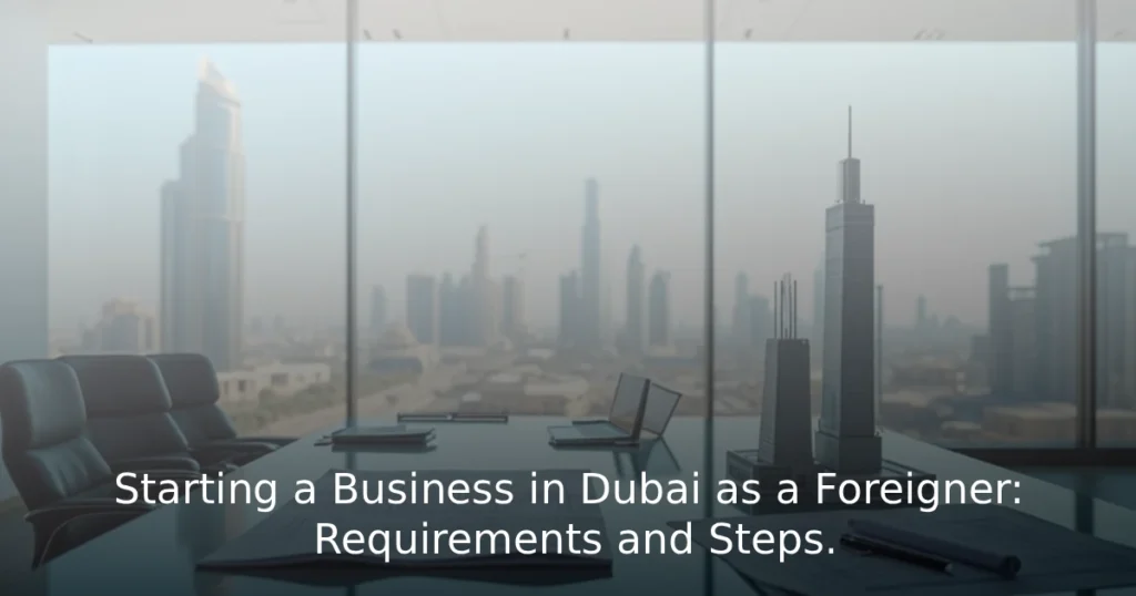Establishing a Company in Dubai as a Foreigner: Requirements, Steps