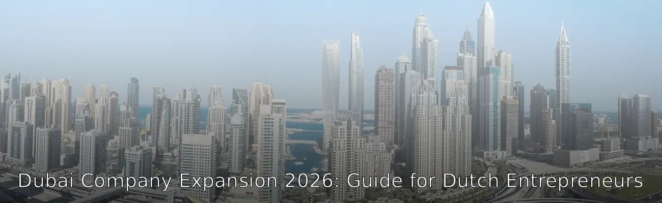 Dubai Company Expansion 2026 Guide for Dutch Entrepreneurs