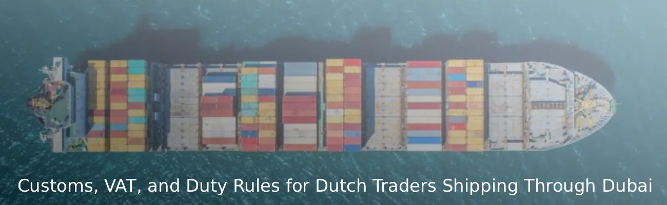 Customs, VAT, and Duty Rules for Dutch Traders Shipping Through Dubai