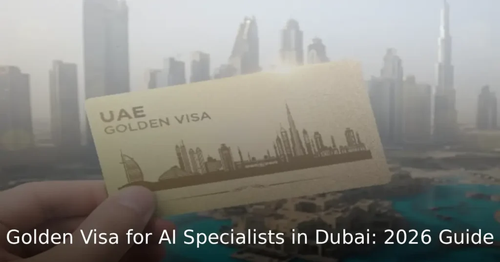 Golden Visa for AI Specialists in Dubai: 2026 Guide