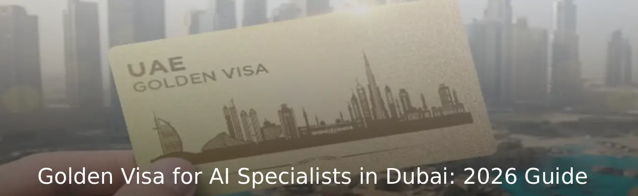 Golden Visa for AI Specialists in Dubai 2026 Guide