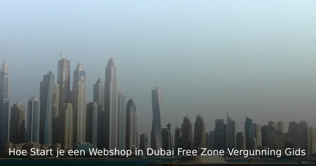 Online Winkel Starten in Dubai: Vrije Zone Gids 2026
