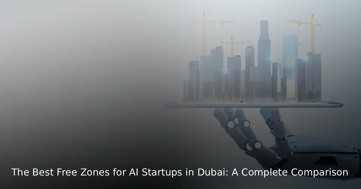 The Best Free Zones for AI Startups in Dubai: A Complete Comparison