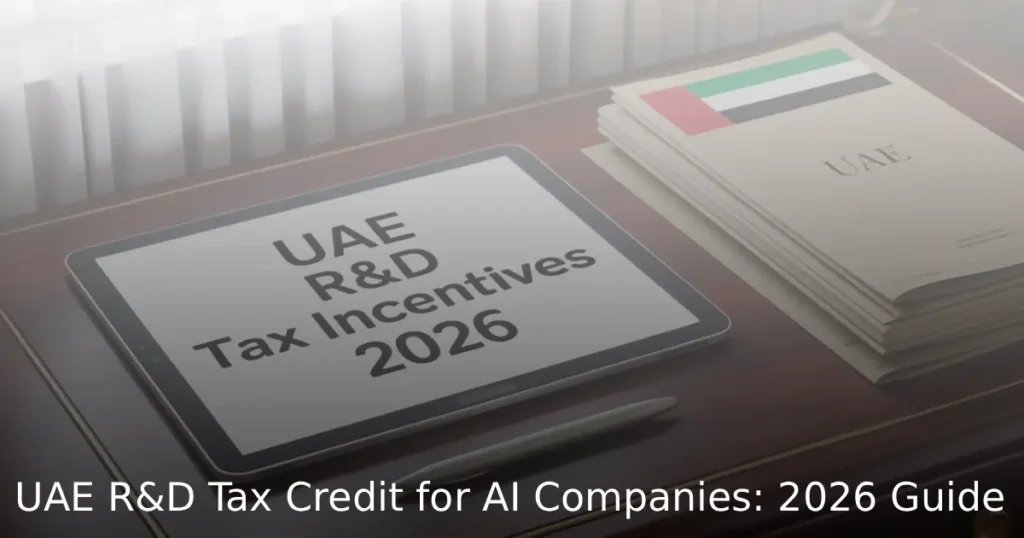 UAE R&D Tax Credit for AI Companies: 2026 Guide
