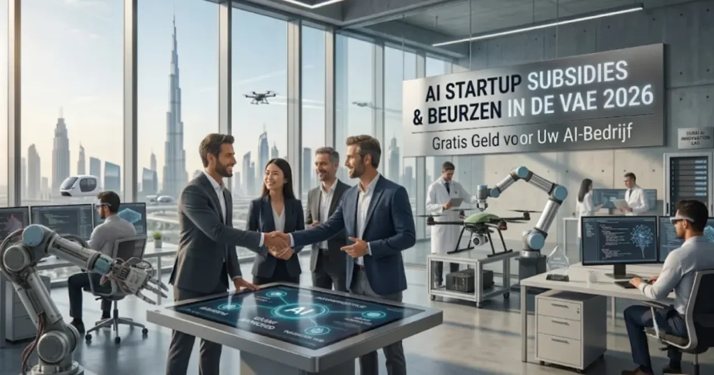 AI Subsidies VAE 2026: Financiering voor Startups 2026