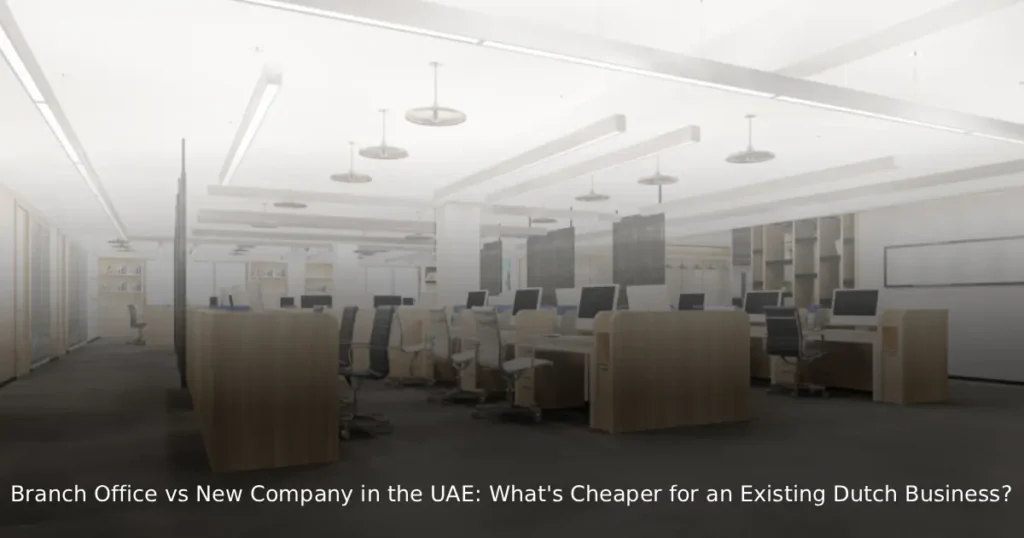 Branch Office vs New Company in the UAE: What’s Cheaper?