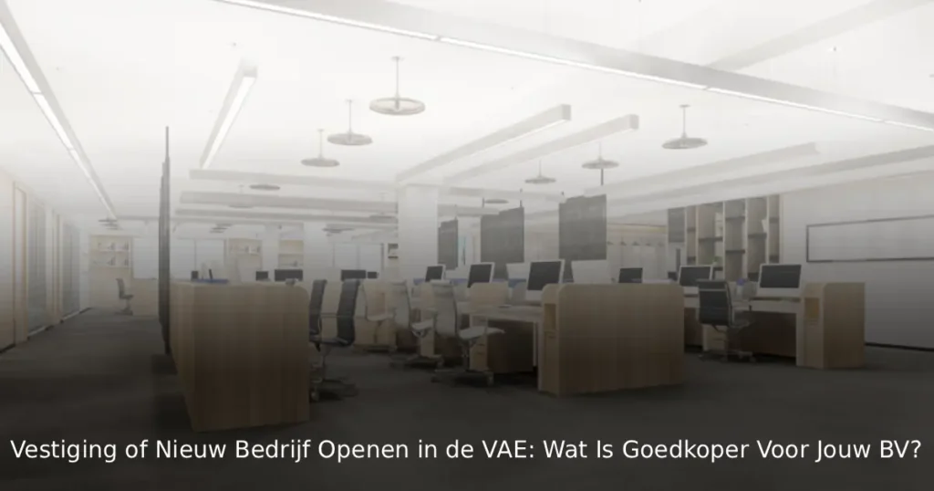 Vestiging of Nieuw Bedrijf in de VAE: Wat Is Goedkoper?