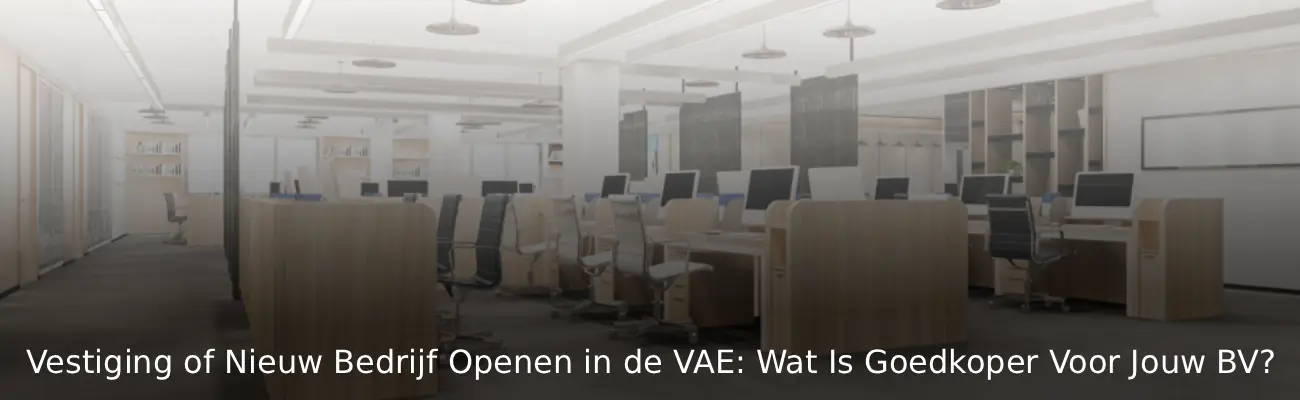 Vestiging of Nieuw Bedrijf Openen in de VAE Wat Is Goedkoper Voor Jouw BV