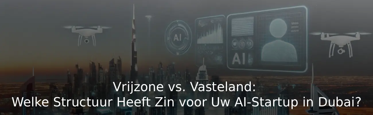 Vrijzone vs. Vasteland Welke Structuur Heeft Zin voor Uw AI-Startup in Dubai