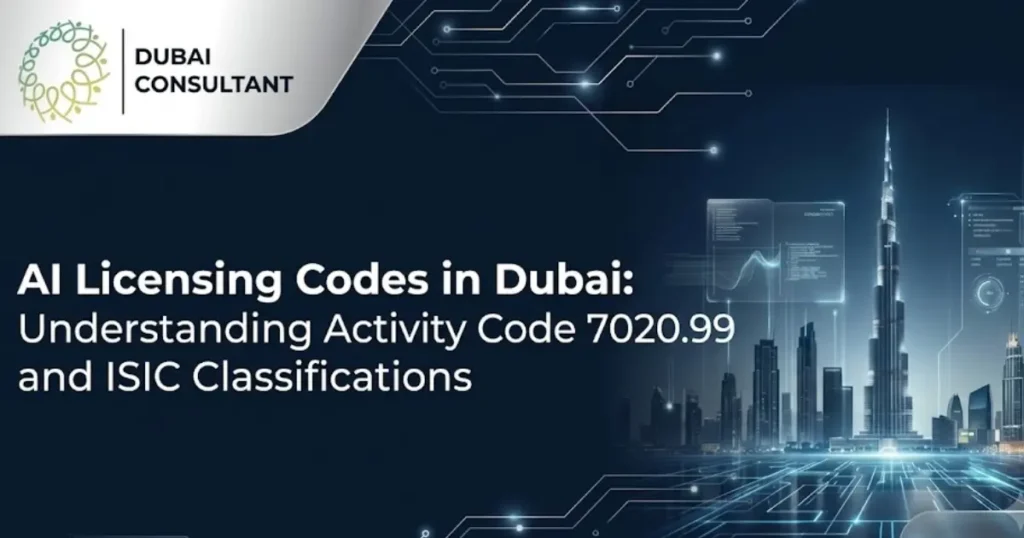 Activity Code for AI Companies in Dubai: A Practical Guide
