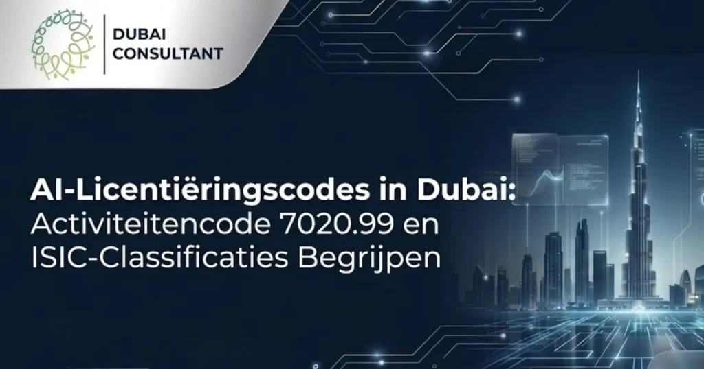 ISIC 7020.99: Activiteitencode voor AI-Bedrijven in Dubai