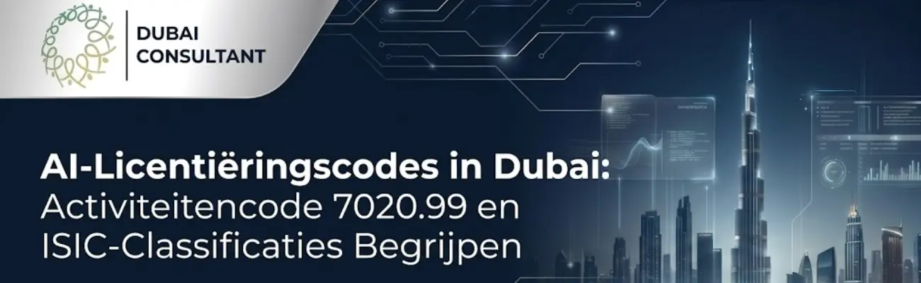 AI-Licentiëringscodes in Dubai Activiteitencode 7020.99 en ISIC-Classificaties Begrijpen