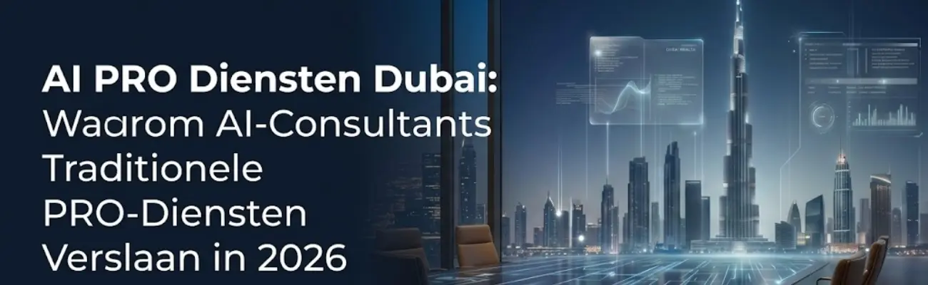 AI PRO Diensten Dubai Waarom AI-Consultants Traditionele PRO-Diensten Verslaan in 2026