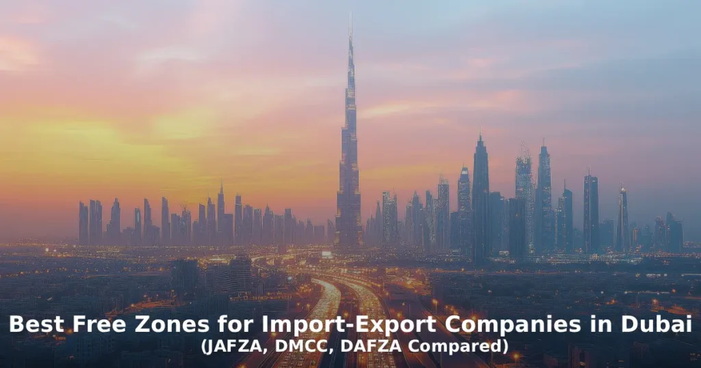 Dubai Free Zones for Import-Export: JAFZA vs DMCC
